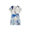 Desigual Obleka M. C. Lacroix modra / voda / črna / naravno bela