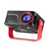 INF Prenosni domači projektor s podporo za WiFi in 3D, dekodiranje 1080P Black+Red, (5000093917)
