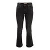 LEVIS  Kavbojke Low Slim Boot črn denim