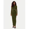Bardot Cocktail obleka Aliyah 60119DB Khaki Regular Fit