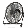 USB ventilator 18cm črn