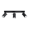 Brilagi - LED spot svetlo ASMUS 3xGU10/7W/230V crna