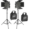 Neewer komplet dvobarvnih fotografskih luči s stojali, 660 LED, 40W