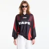 Dres A Bathing Ape Ape Flame Monogram Jacquard Logo Relaxed Fit Football Jersey UNISEX Black XL