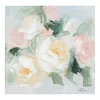 Homestar Oljna slika 100x100 cm pastelni cvetovi
