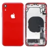Apple iPhone XR - zadnje ohišje z majhnimi deli (rdeča)