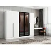 Hanah home Ormar Kale Plus 225x210x52cm Sivi