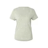 GAP Majica pastelno zelena / bela