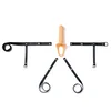 Hollow Straps – Silikonski strap-on z režo H1 - Črna