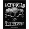 Avenged Sevenfold 3 Skulls Našitek za šivanje