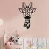 Atelier Del Sofa Zidna dekoracija Giraffe, 33x50 cm, 1.2mm, Crna