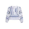 ABOUT YOU Curvy Bluza Julika, bela, modra
