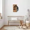 Wallity Zidna dekoracija Horse - 317, 40x3x58 cm, Smeđe boje
