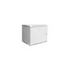 12U wall mounting cabinet 19 rack 600x600, drzwi pełne, mounted, 60kg, grey (RAL 7035)