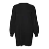 Vero Moda Curve Pletena obleka VMCNANCY črna