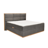 Matis Magnum Box spring krevet, 180x200cm, Sivi