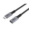 USB-C podaljšek 1,5m, 20Gbps 100W Gen2x3