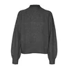 VERO MODA Pulover VMLeaf  temno siva