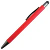 Olovka kemijska metalna gumirana+touch pen YFA 2665C Bergen crveno/antracit