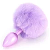 ToyJoy Happiness Enchanting Bunnytail Buttplug Purple
