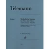TELEMANN:METHODICAL SONATAS FOR FLUTE OR VIOLIN AND piano 1