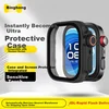 Binghong Zaštitno staklo za pametni sat + Zaštitno kućište za pametni sat za Huawei Watch Fit4 Pro