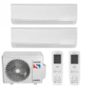 SINCLAIR Multisplit klimatska naprava 2x SIH-09BIK/MV-E14BI2