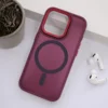 Maska za telefon Candy Shield Mag Case za iPhone 16 Pro, Bordo