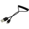 ROLINE USB 2.0 USB A (M) - Micro USB B (M), twisted, 1m, black 11028317