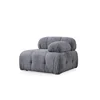 Atelier del Sofa Fotelja Petite 1R, 95 x 95 x 75 cm, Tamnosiva