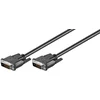 MicroConnect DVI-D 24+1-pin 1m M-M Črn
