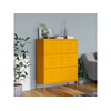 Ormarić s ladicama boja senfa 80 x 35 x 101,5 cm čelični