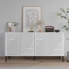 Hanah Home Konzolni sto Evolet, 150x75x36 cm, Bijeli