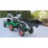 Falk Šlapalni traktor 2051N Farmland z nakladalnikom, bagerjem in prikolico
