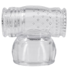 Doc Johnson Merci Cock Stroker Wand Attachment Clear