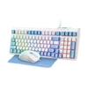 Havit KB897CM gejming kombo 3u1 belo-plava ( 66054 )