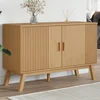 Komoda OLDEN smeđa 114 x 43 x 73,5 cm od masivne borovine