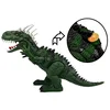 Zeleni baterijski dinozaver z zvočnim projektorjem