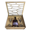 Kovilj Šljiva Gift Box 2 čaše Grappa - model saće