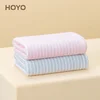 Hoyo Set peškira, 34x75cm, 2 komada, Roze-plavi
