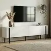 HANAH HOME TV Polica Nexus White Black