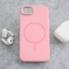 Maska Mag Case Nanobit Pure za iPhone 16e/ 17e powder roze