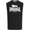 LONSDALE Majica Clopton črna/bela