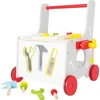 Legler Hodalica za bebe Mini radionica, Drvena, Bela
