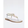 Trendyol Shoes Ženske sandale Takss25Sd00007, Srebrne boje