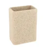 Čaša za četkice sand effect 12x9x6 cm poliresin bež tendance