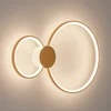 BEGA LED stenska svetilka 51298.4 , žametna medenina, kovina, DALI - Dnevna soba/jedilnica - medenina, bela