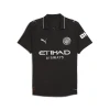 Mens Puma Manchester City 25/26 Authentic Away Jersey, Black, Size S, Sport