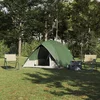 Kamping šator s krovom Zelena 275 x 230 x 140 cm taft