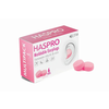 HASPRO 6P silikonski čepki za ušesa, rožnati